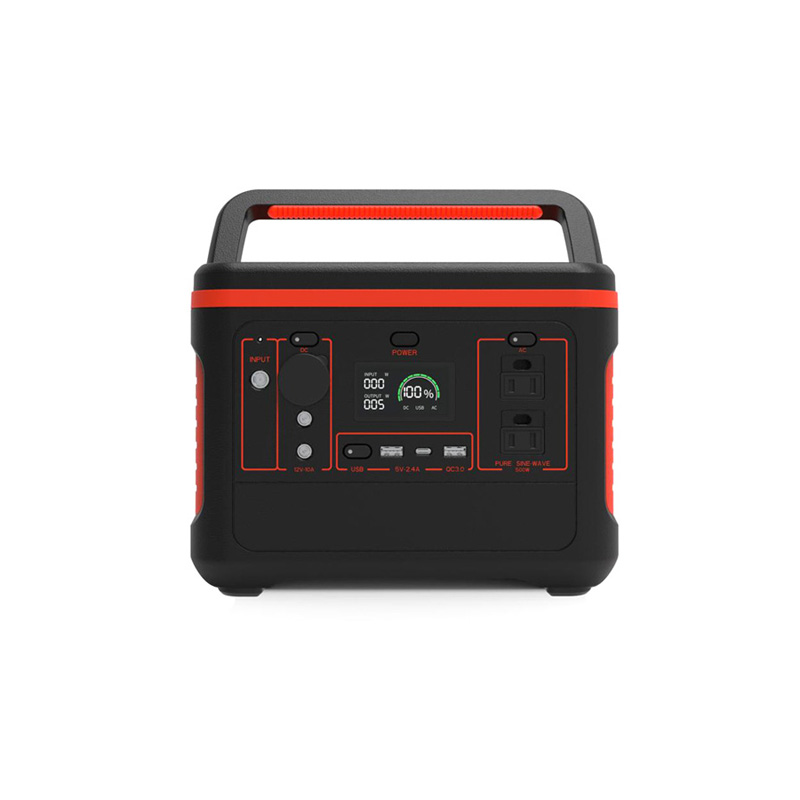 Portable power station for off-grid living or short camping trips
